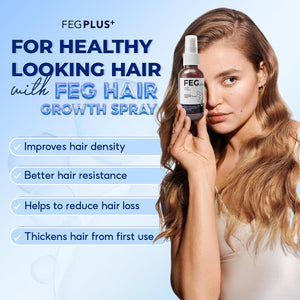 FEG PLUS Minoxidil Hair & Beard Growth Serum (50ml),